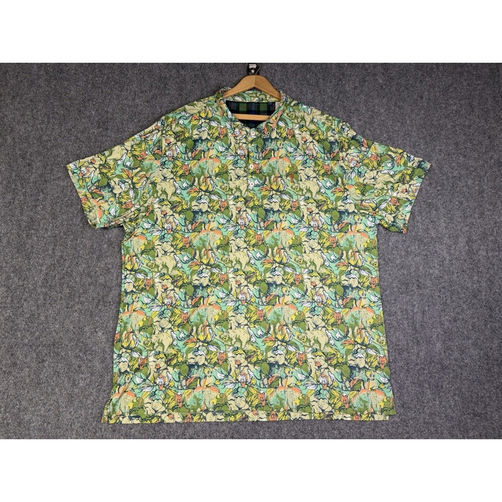 Men's William Murray "It's Like A Jungle" Golf Polo Shirt Size XXL Animals